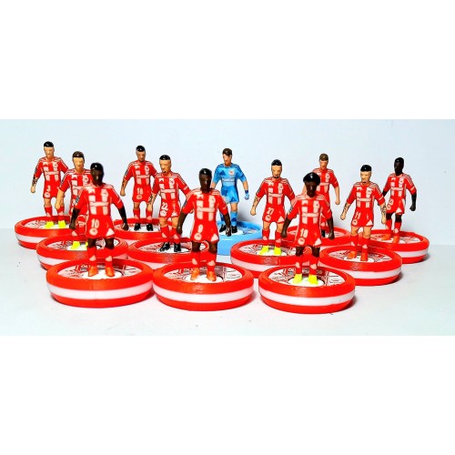 Subbuteo Andrew Table Soccer Olympiacos 2024-25 on WSB Professional bases